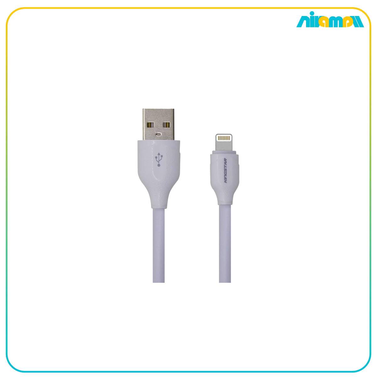 کابل تبدیل USB به لایتنینگ کینگ استار مدل K06i طول 1 متر