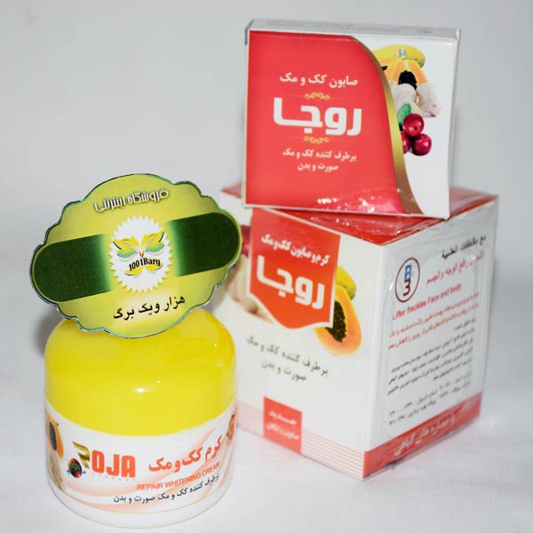 کرم و صابون کک و مک روجا