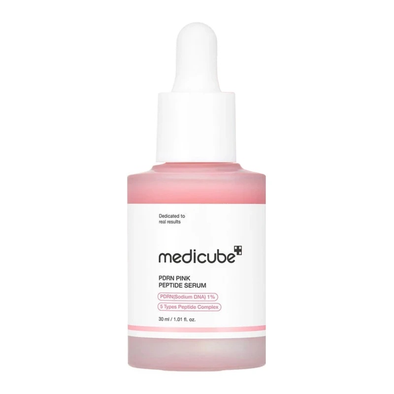 سرم روشن کننده مدیکیوب مدل PDRN Peptide Medicube PDRN Pink Peptide Serum 30ML