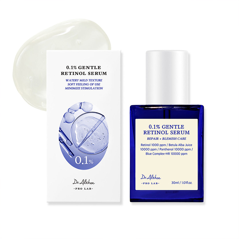 سرم جوانساز و ضد چروک رتینال دکتر التیا Dr.Althea 0.1 Percent Gentle Retinol Serum 30ML