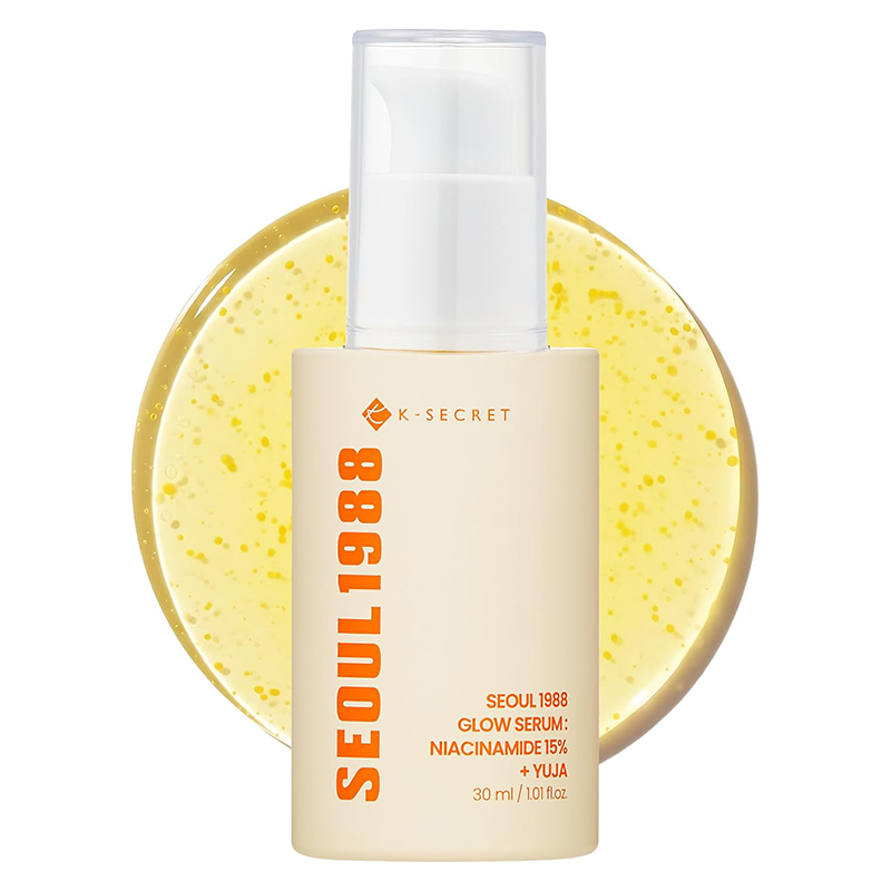 سرم روشنکننده و آبرسان کی سیکرت سئول 1998 KSECRET Seoul 1988 Glow Serum Niacinamide 15 Percent Plus Yuja 30ML