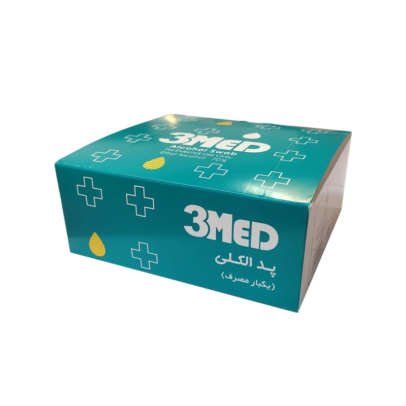 پد الکلی تریمد (3MED) بسته 150 عددی