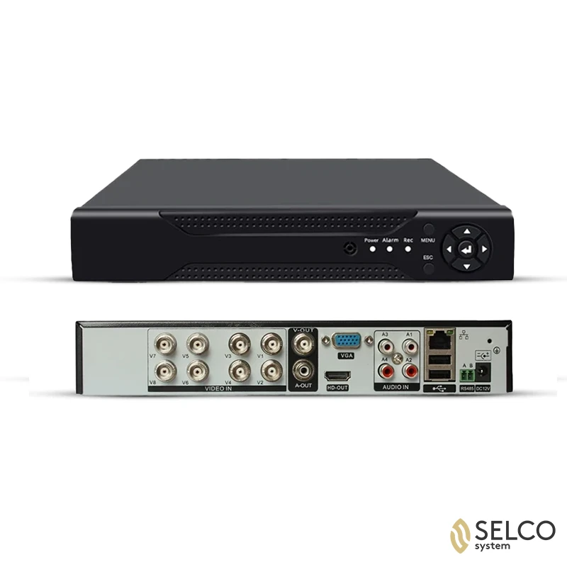 DVR های سیلیکون 8 کانال 5 مگاپیکسل