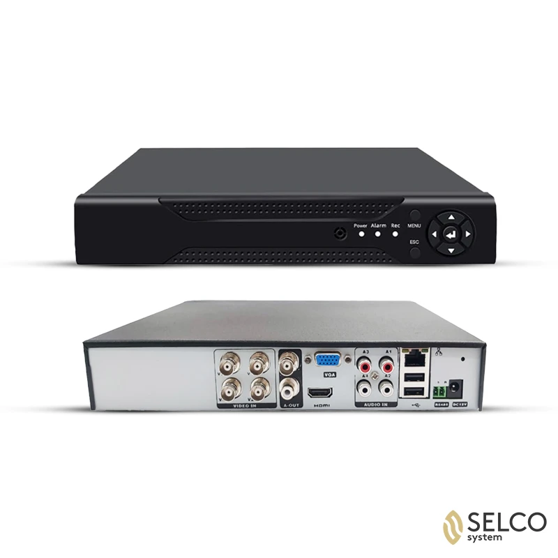 DVR های سیلیکون 4 کانال 5 مگاپیکسل