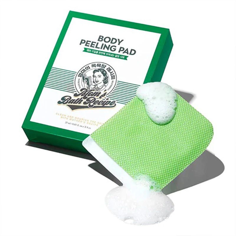 پد لایه بردار بدن مامز بث رسیپی بسته های یک عددی MOMS BATH Peeling Pad 1 Sheet