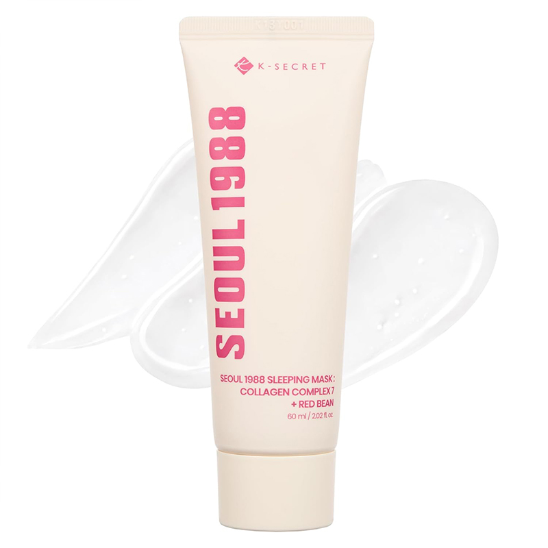 ماسک آبرسان کی سیکرت سئول 1988 KSECRET Seoul 1988 Sleeping Mask Collagen Complex 7 Plus Red Bean 60ML