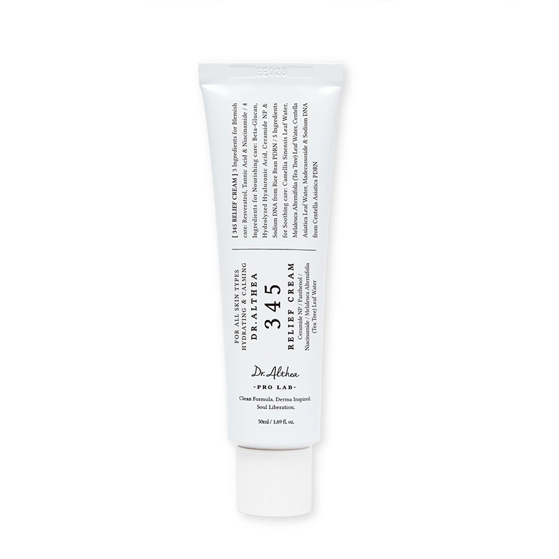 کرم ترمیم کننده و تسکین دهنده پوست دکتر التیاDr.Althea 345 Relief Cream 50ML