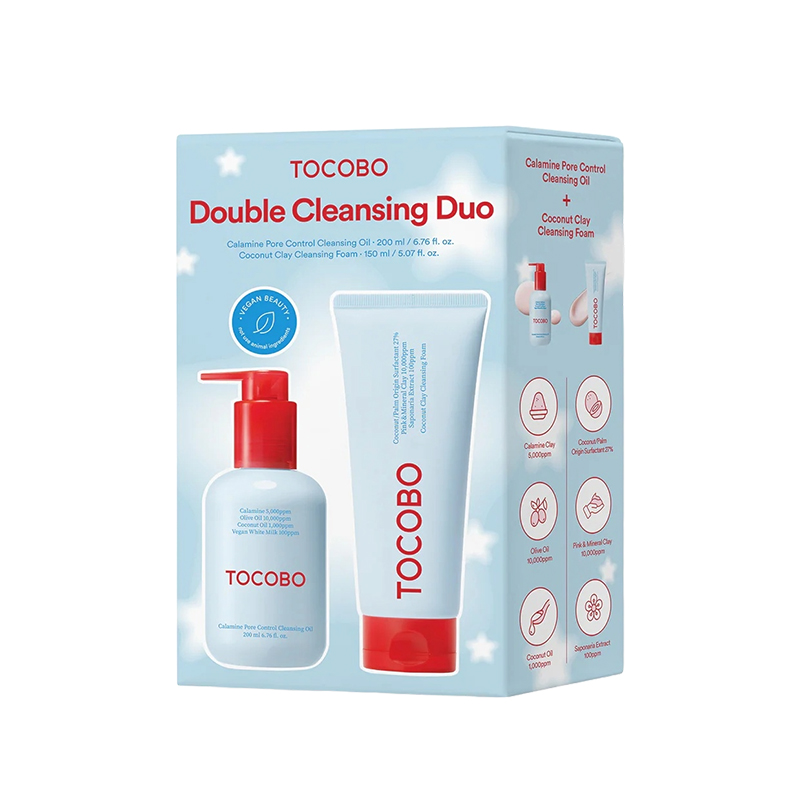 ست پاکسازی دو مرحله ای توکوبو TOCOBO Double Cleansing Duo