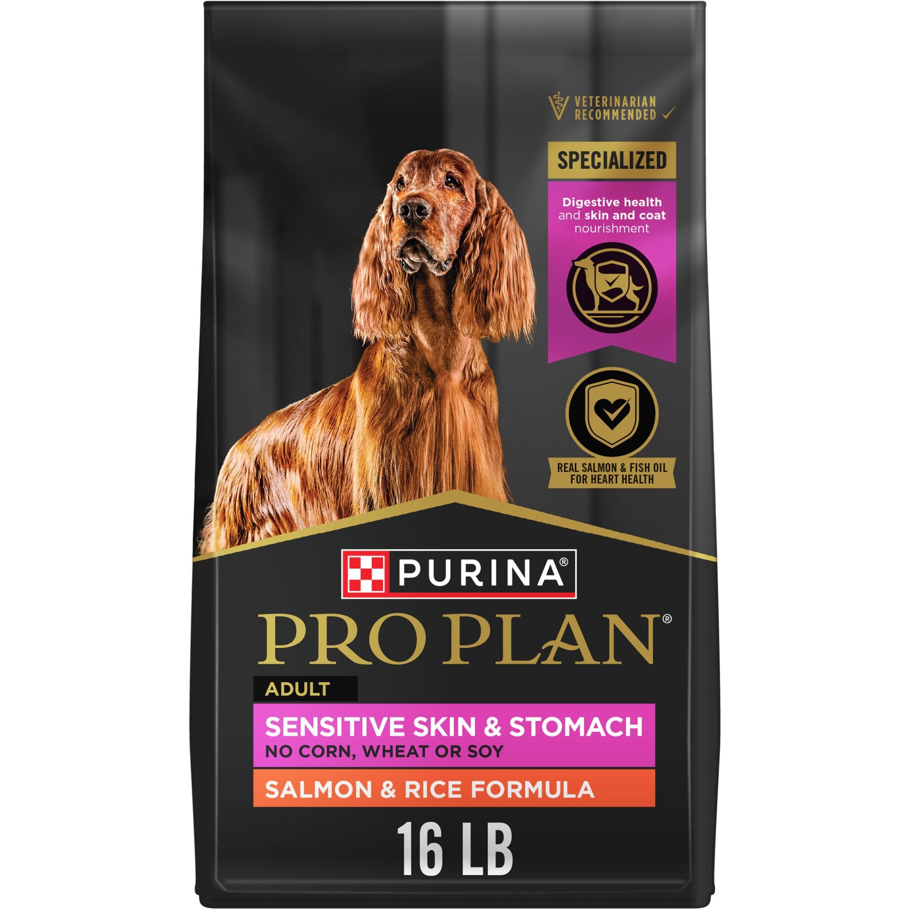 غذای خشک پورینا پرو پلن سگ بالغ سنسیتیو سالمون و برنج ۷.۲۶ کیلوگرم | Purina Pro Plan Sensitive Salmon & Rice 16lb