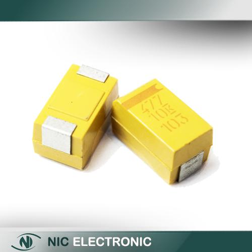 خازن تانتال 470UF 10V(E)SMD 10%