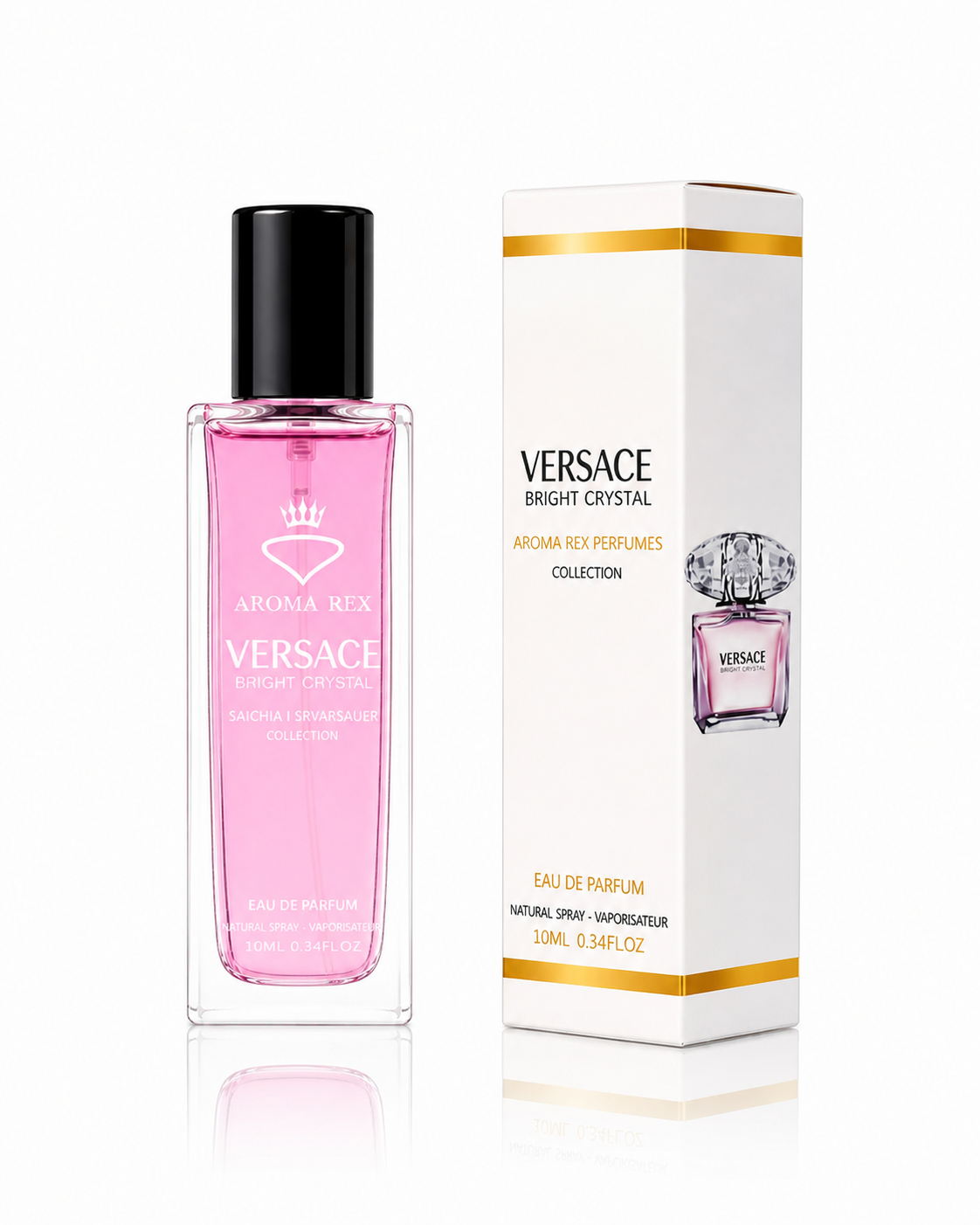 عطر ادکلن ورساچه صورتی-برایت کریستال 33میل کمپانی آرومارکس VERSACE BRIGHT CRISTAL