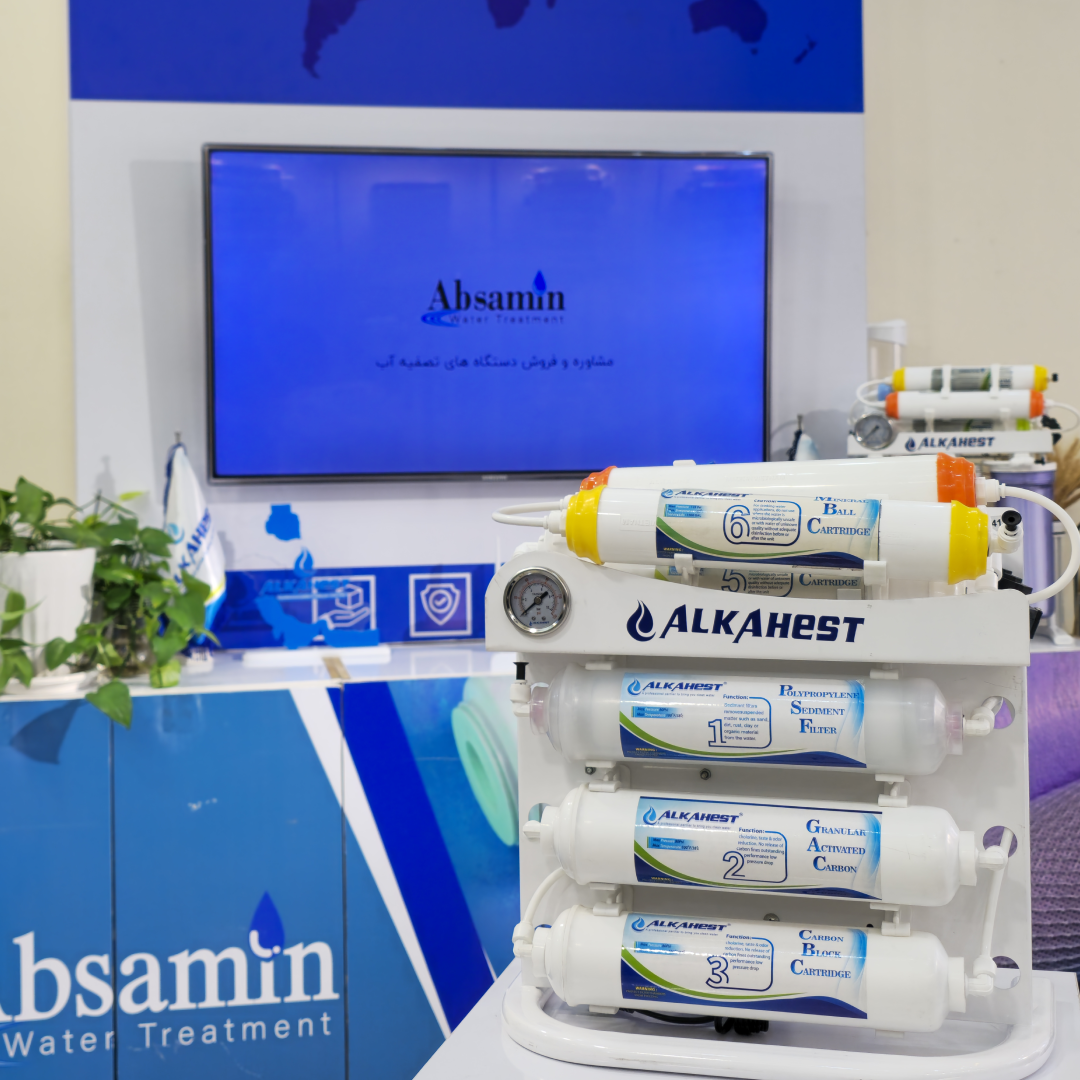 دستگاه تصفیه آب خانگی آلکاهست این لاین ALKAHEST INLINE