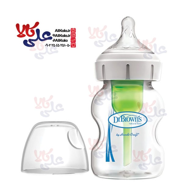 شیشه شیر 150 میل دکتر براون Dr Browns مدل عریض 52600