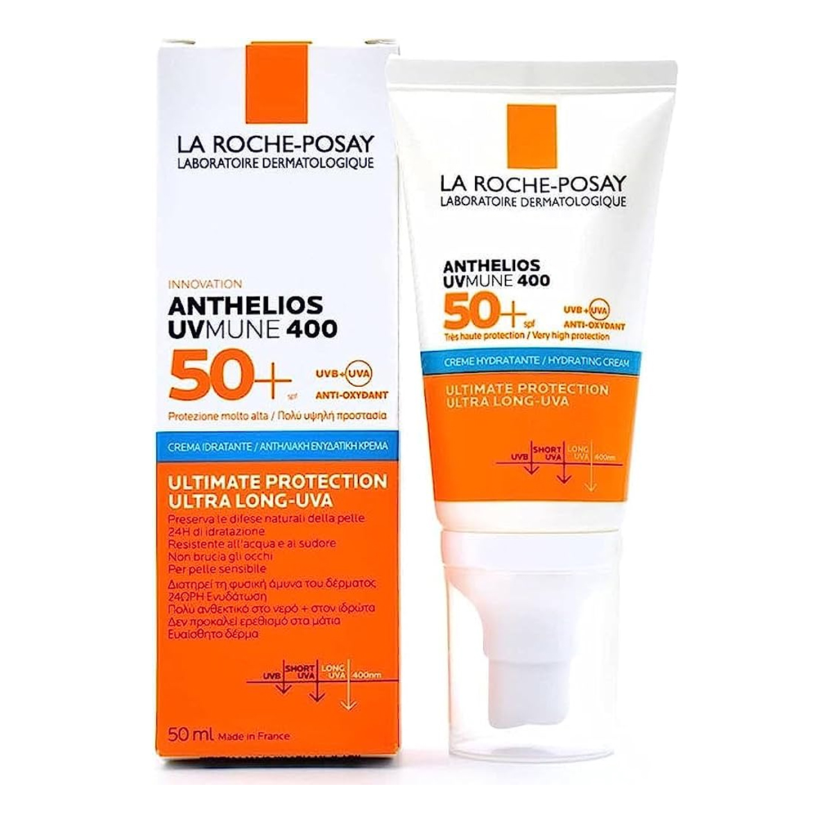کرم ضد آفتاب آبرسان SPF50 لاروش پوزای La Roche-Posay