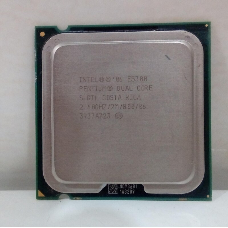 سی پی یو اینتل پنتیوم DUAL CORE E5300 2/6 GHZ