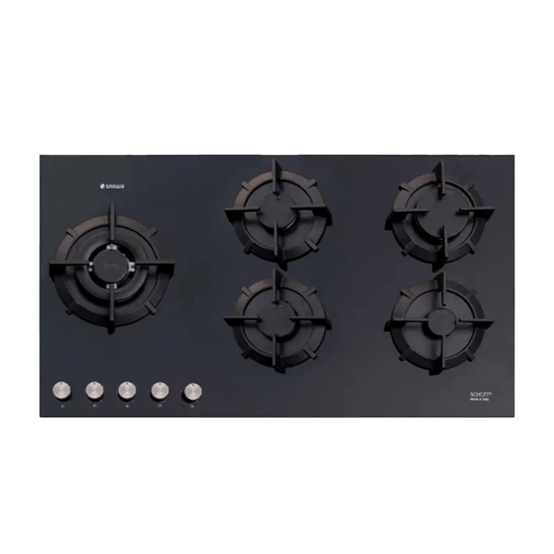 اجاق گاز شیشه ای اسنوا مدل SG-19511 مشکی
