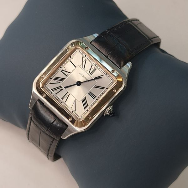 CARTIER ساعت مچی زنانه کارتیه SANTOS DUMONT 4240162480DY