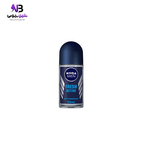 مام رول ضد تعریق مردانه نیوا Nivea مدل fresh active فرش اکتیو 50میل