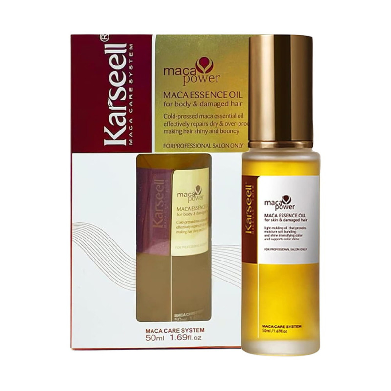 روغن ترمیم کننده مو کراسل Karseell Maca Essence Oil 50ML