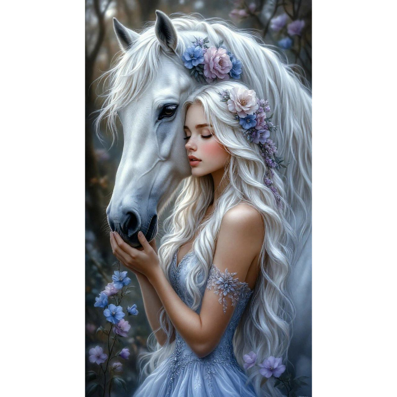 تابلو نقاشی الماسی بزرگسال کد 0261
