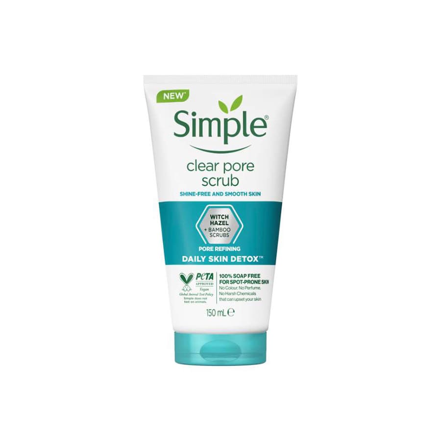 اسکراب پوست clear pore سیمپل