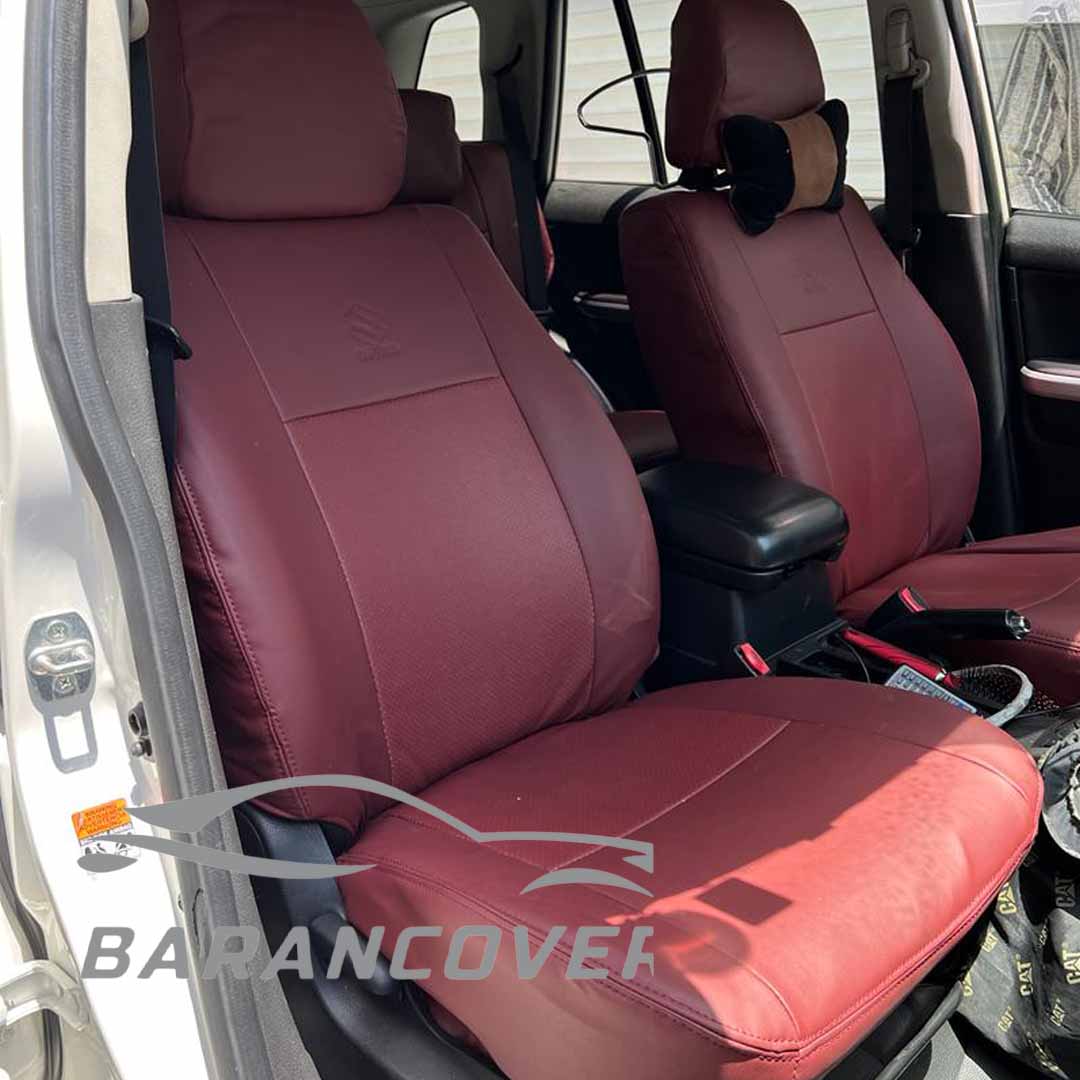 روکش صندلی سوزوکی ویتارا vitara چرم رنگ زرشکی