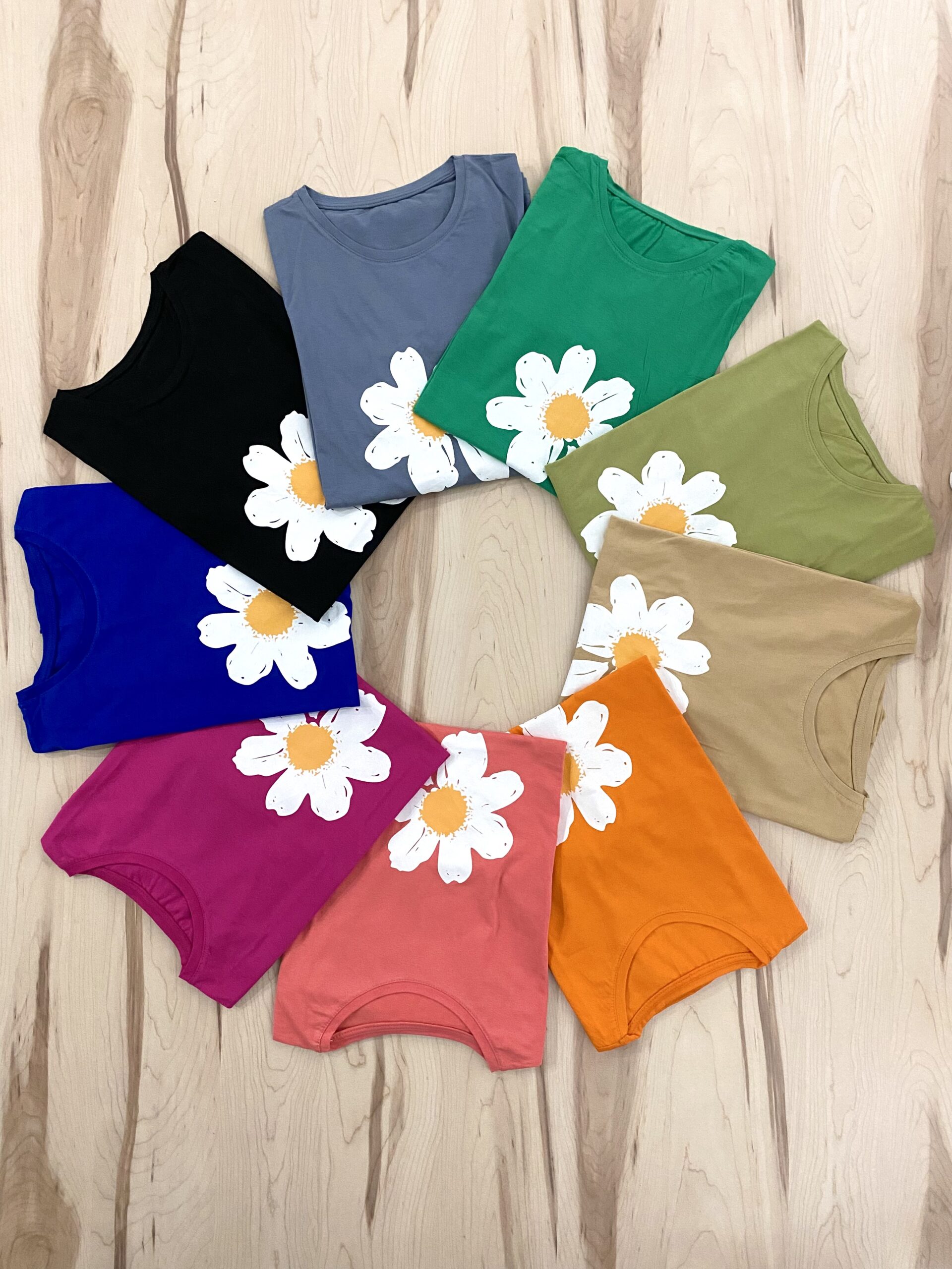 تیشرت لانگ بابونه