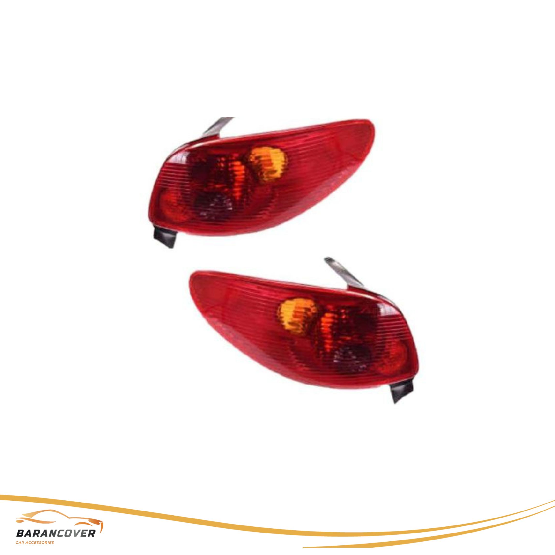 چراغ خطر عقب 206 فابریک مارک فن آوران بسته دو عددی