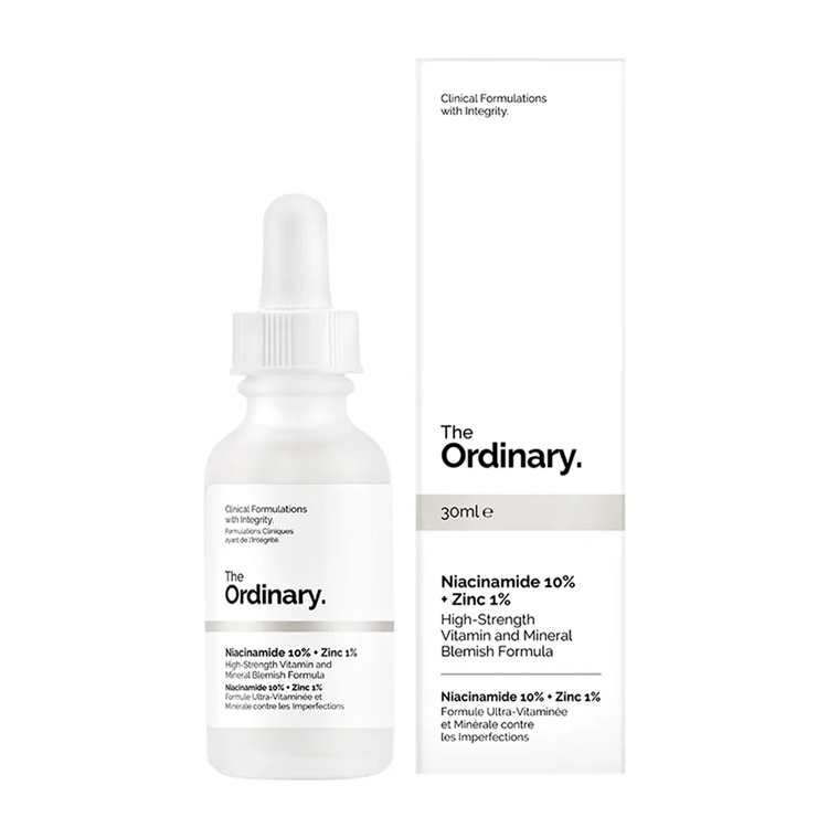 سرم نیاسینامید 10% و زینک 1% اوردینری The Ordinary حجم 30 میلی‌لیتر