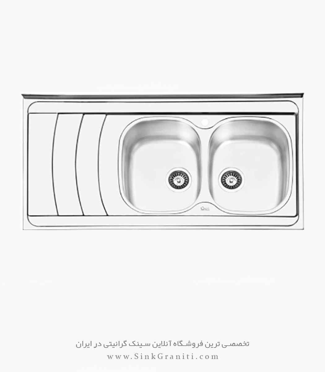 سینک ایلیا استیل مدل 1044 روکار