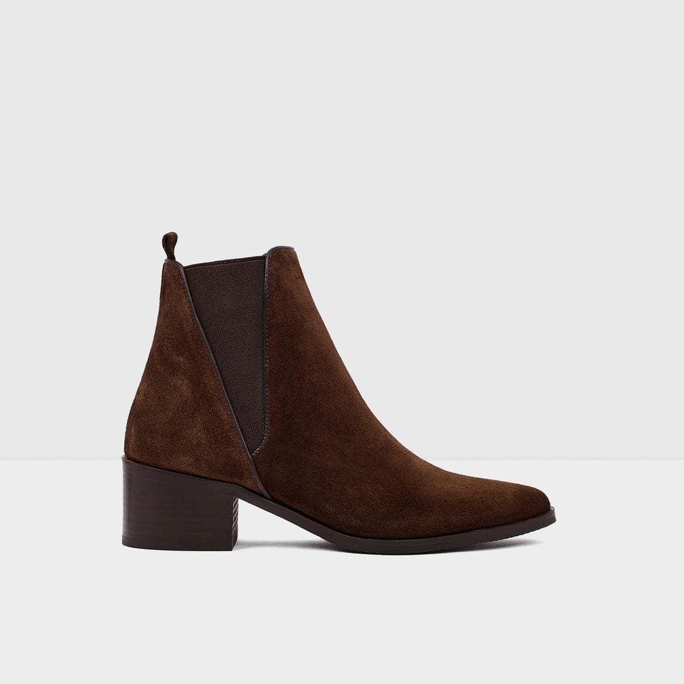 بوت زنانه قهوه‌ای چرمی آلدو MIYAMA-TR – ALDO