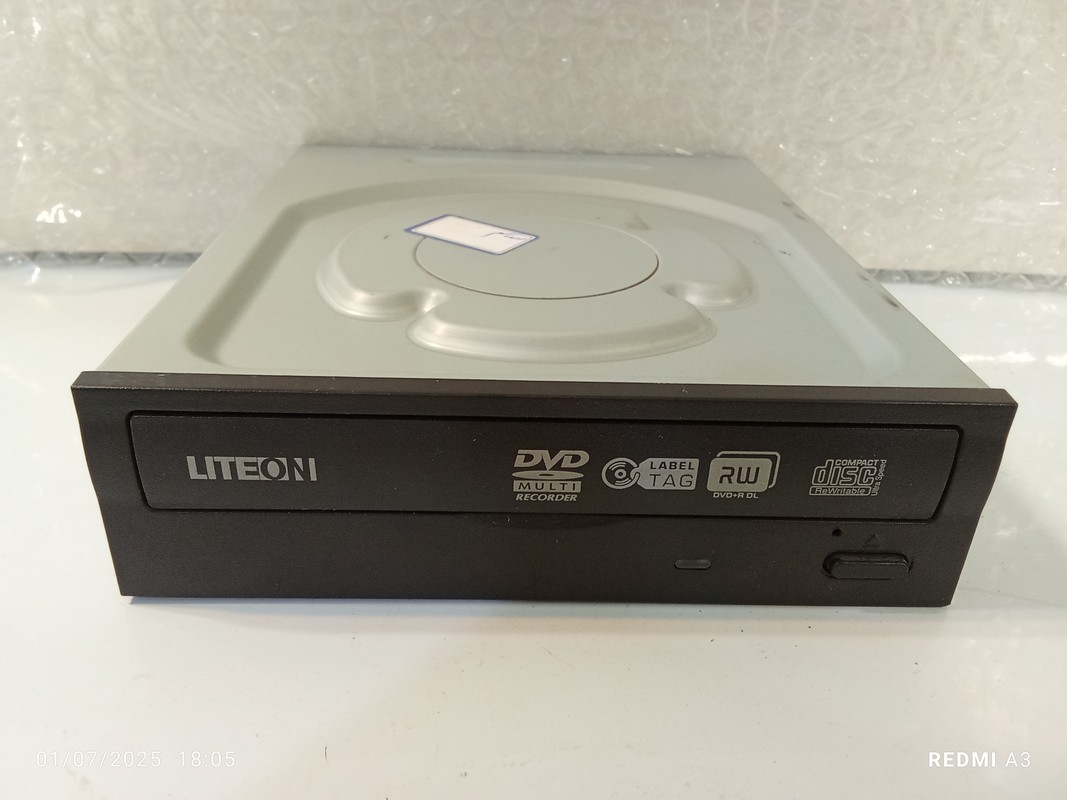 دی وی دی رایتر LITE-ONمدلIHAS524-T32B(استوک)