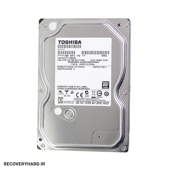 هارد دیسک اینترنال 3.5 اینچ توشیبا ظرفیت 500 گیگابایت
