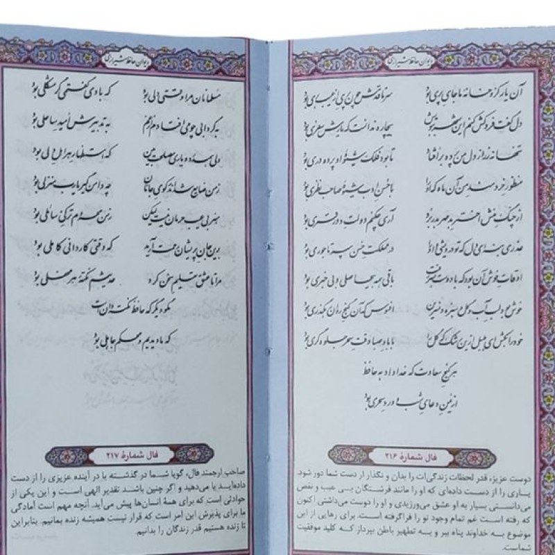 دیوان حافظ پالتویی چرم با ساک طرح مقبره