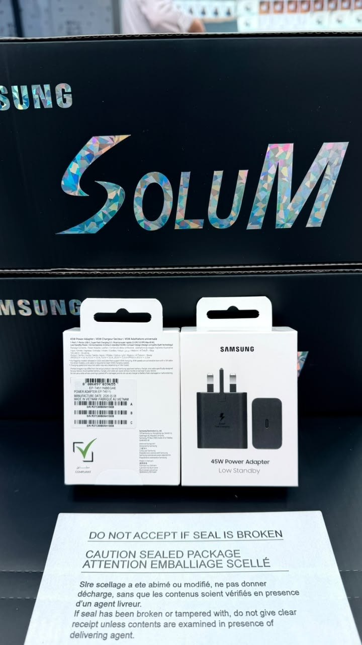 شارژر سامسونگ 4۵w Original سه پین-EP-T4510