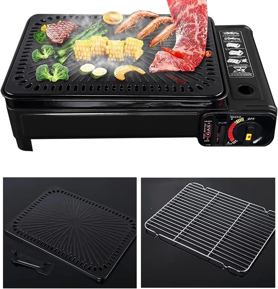 اجاق گاز باربیکیو دو کاره یانچوان YC-8501