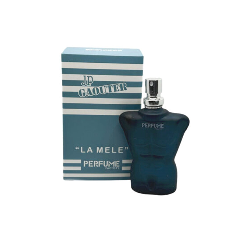ادکلن مینیاتوری مردانه جی پی با میل برند پرفیوم فکتوری حجم ۳۰ میل Jp Le Male Perfume Factory