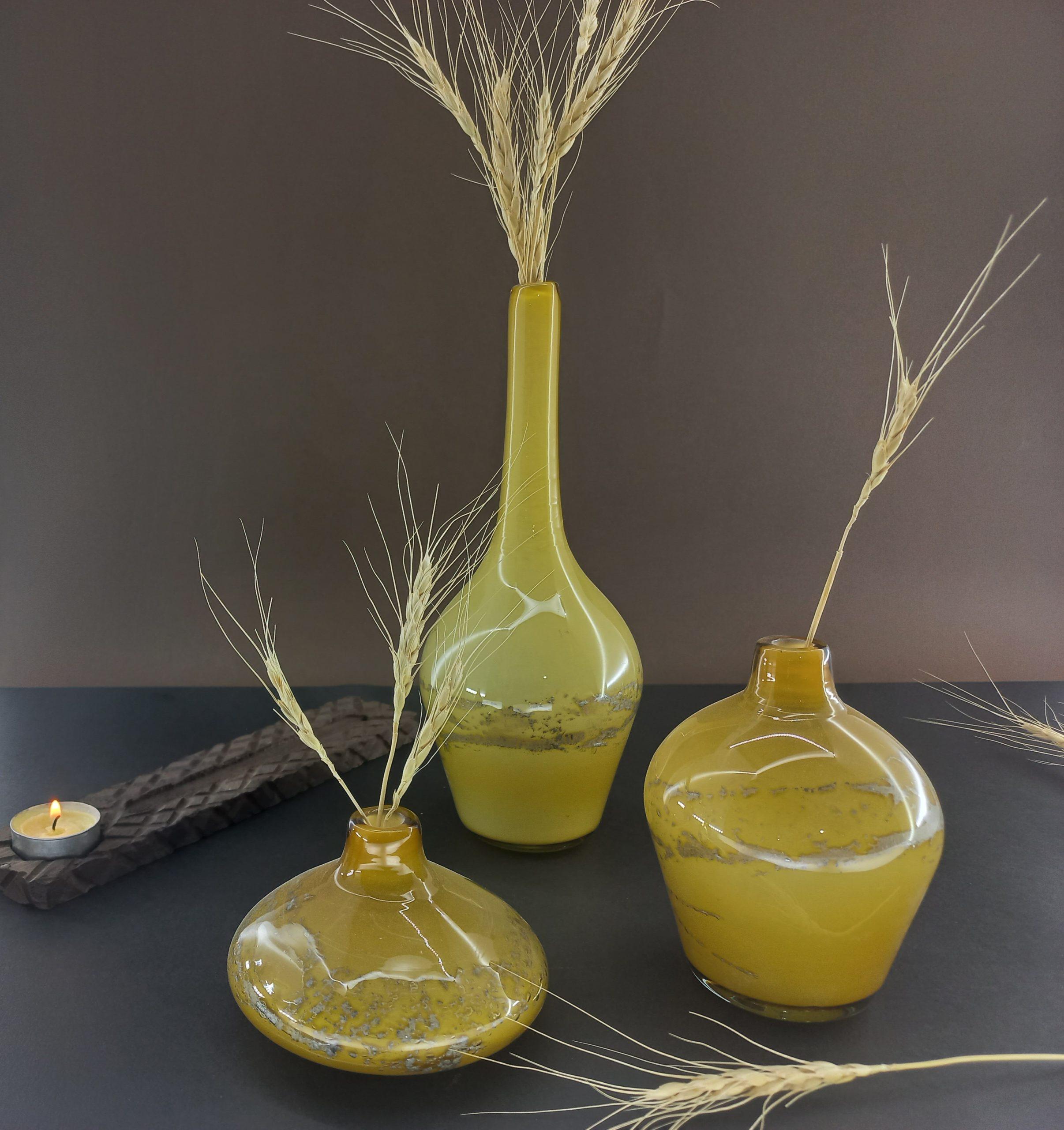 گلدان سالنگ شیشه ای