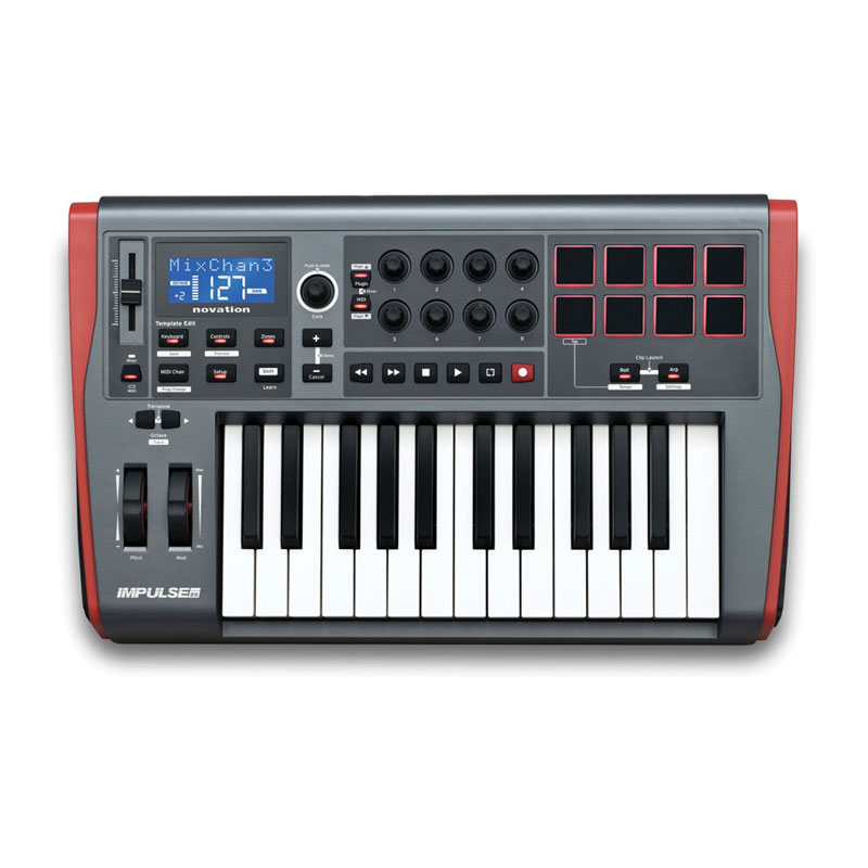 میدی کنترلر Novation Impulse 25