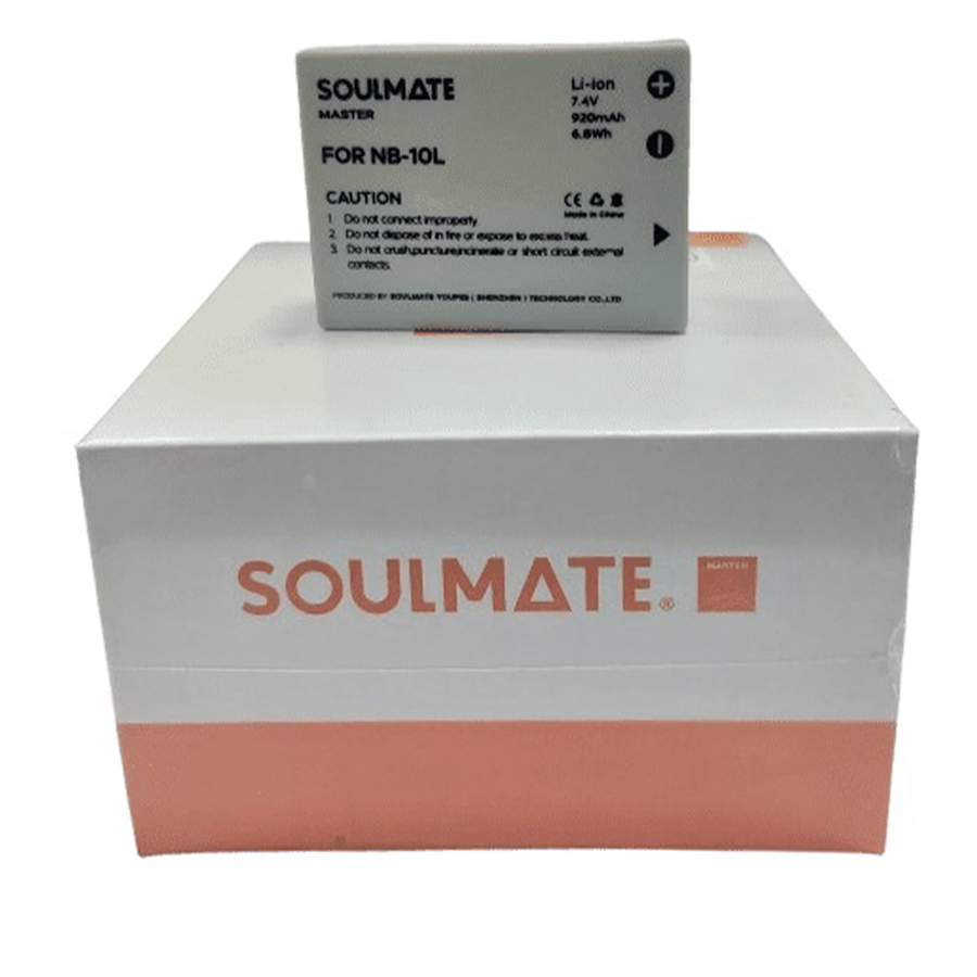 باتری دوربین کانن سولمیت Soulmate Canon NB-10L