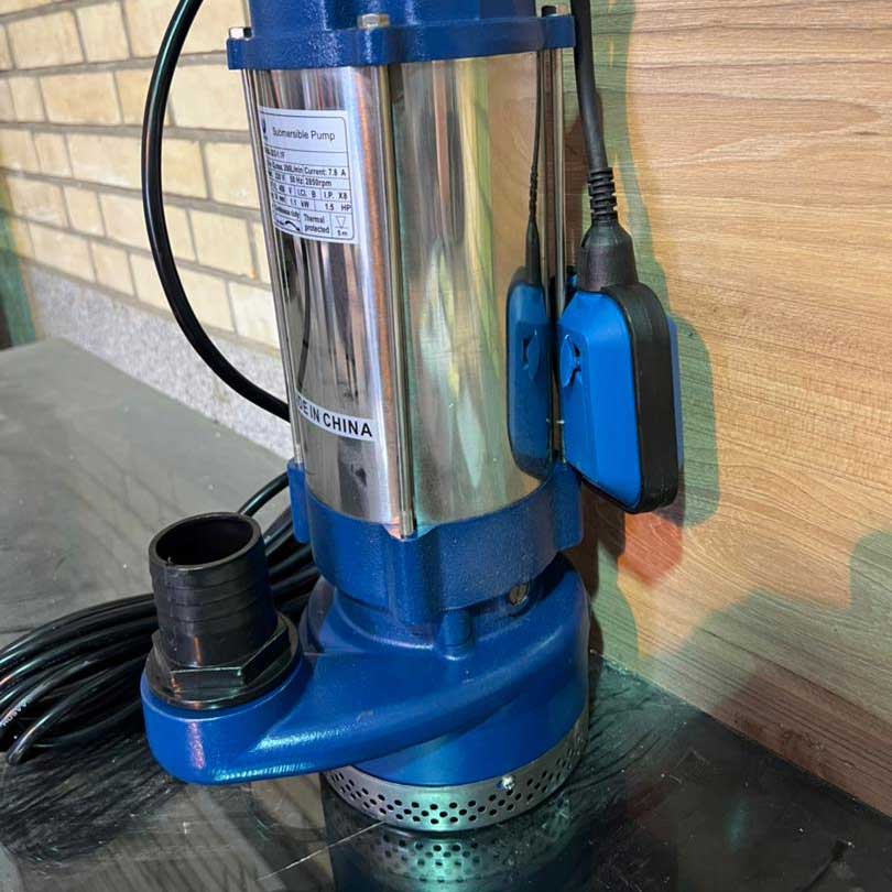 پمپ کف کش 50متری 2 اینچ اترو فلوتردار SPA6-50/4-2.2F
