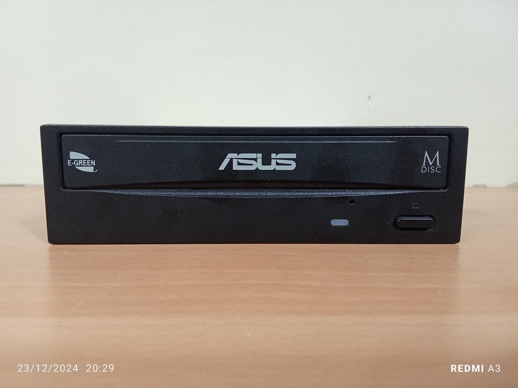 دی وی دی رایتر مشکی ASUS مدل DRW-24D5MT