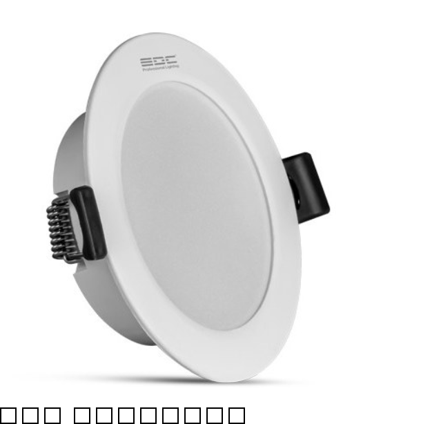 چراغ سقفی توکار دیکو گرد 10 وات EDC