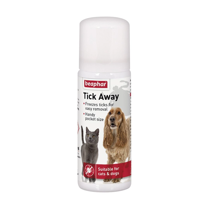 اسپری تیک اوی بیفار ضد کنه مخصوص سگ و گربهBeaphar Tick Away Spray for Cats & Dogs (50 میلی لیتر)
