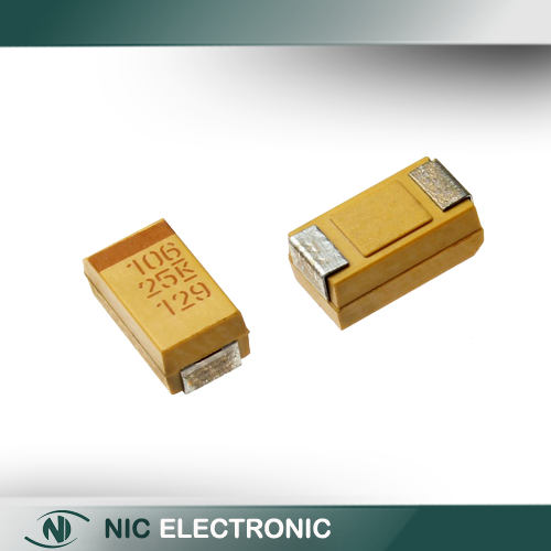 خازن تانتال 10UF 25V(C)SMD 10%