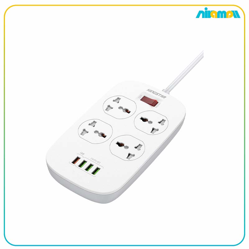 چند راهی برق کینگ استار مدل KPS5135PD