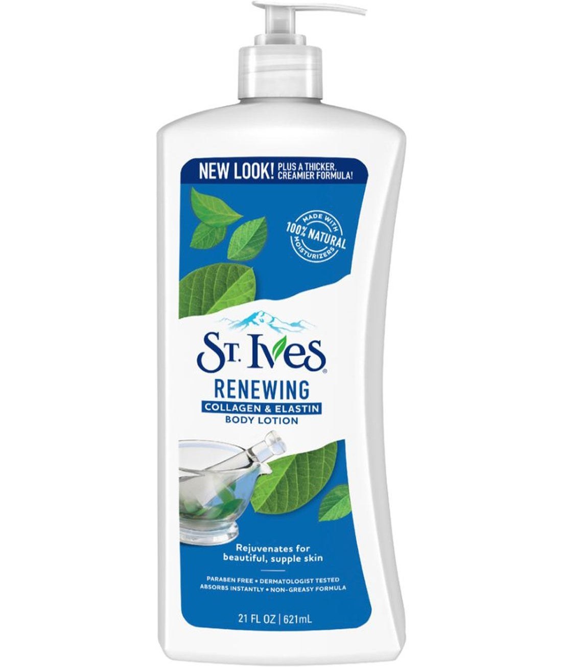 لوسیون بدن سینت ایوز St.Ives مدل Renewing کلاژن و الاستین (Collagen &amp; Elastin) – آبرسان و احیا کننده پوست