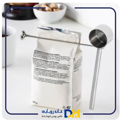 پیمانه،گیره قهوه استیل ایکیا TEMPERERAD
