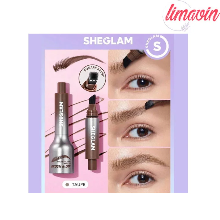 هاشور ابرو شیگلم مدل fection angled brush - Taupe