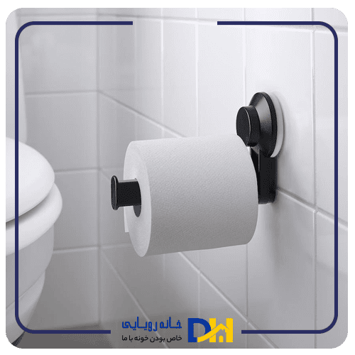 ج+\ادستمال رول مکنده مشکی ایکیا TISKEN\88/8'